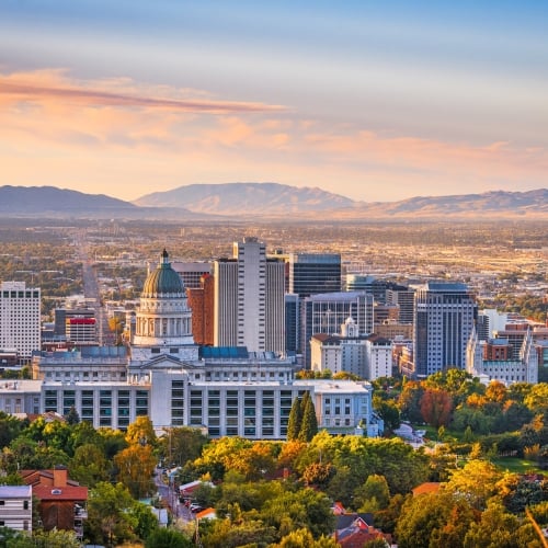 Downtown Salt Lake City, Utah
